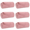 Vidaxl-Teppiche 6 Stück rosa 200 x 150 cm Fleece