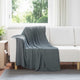 Vidaxl-Teppiche 24 Stück dunkelgrau 170 x 130 cm Fleece