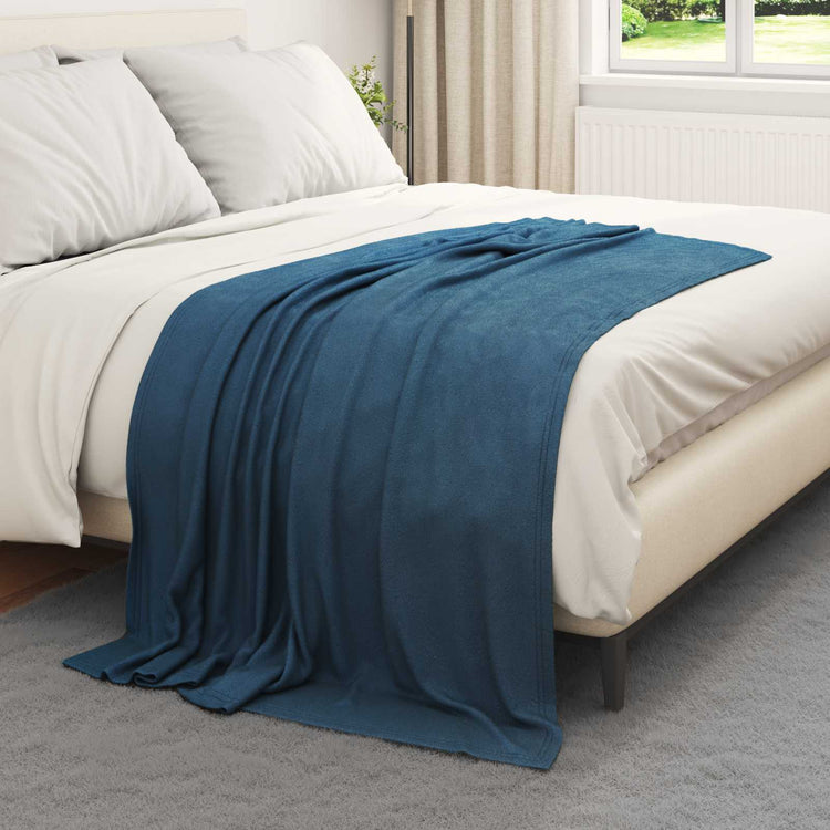 VidaXL Teppiche 24 Stück Marineblau 170 x 130 cm Fleece