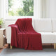 VidaXL Teppiche 24 Stk. Burgunderrot 170 x 130 cm Fleece
