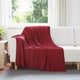VidaXL Teppiche 24 Stk. Burgunderrot 200 x 150 cm Fleece