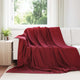 VidaXL Teppiche 24 Stk. Burgunderrot 240 x 220 cm Fleece