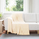 VidaXL Teppiche 24 Stück Creme 170 x 130 cm Fleece