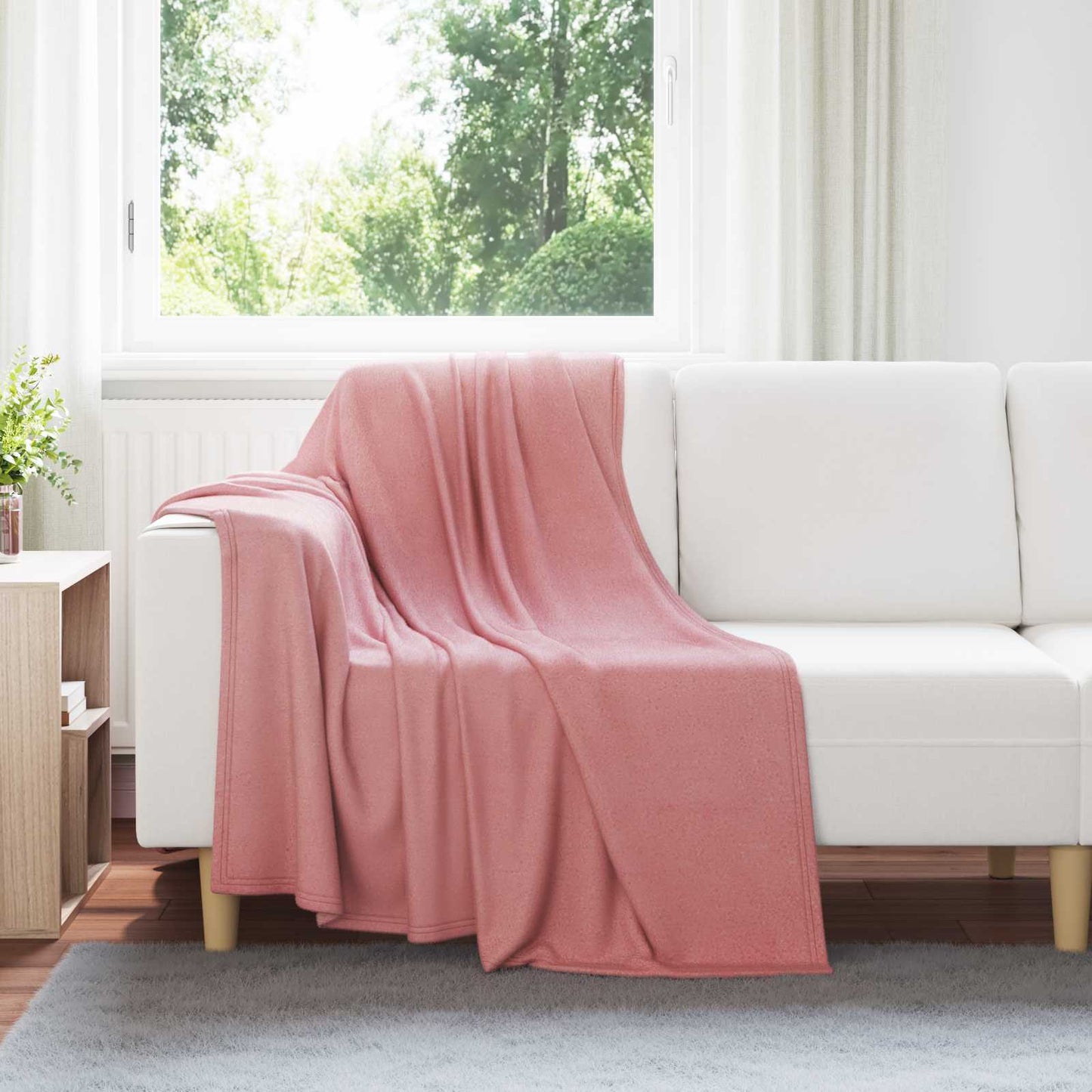 VidaXL Teppiche 24 Stück rosa 170 x 130 cm Fleece