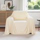 Vidaxl Überwurfdecke Creme 210 x 140 cm Fleece