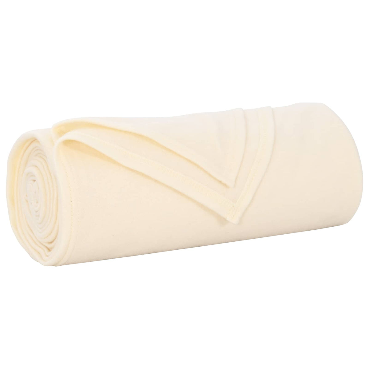 Vidaxl Überwurfdecke Creme 350 x 270 cm Fleece