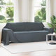 Vidaxl Überwurfdecke dunkelgrau 350 x 270 cm Fleece
