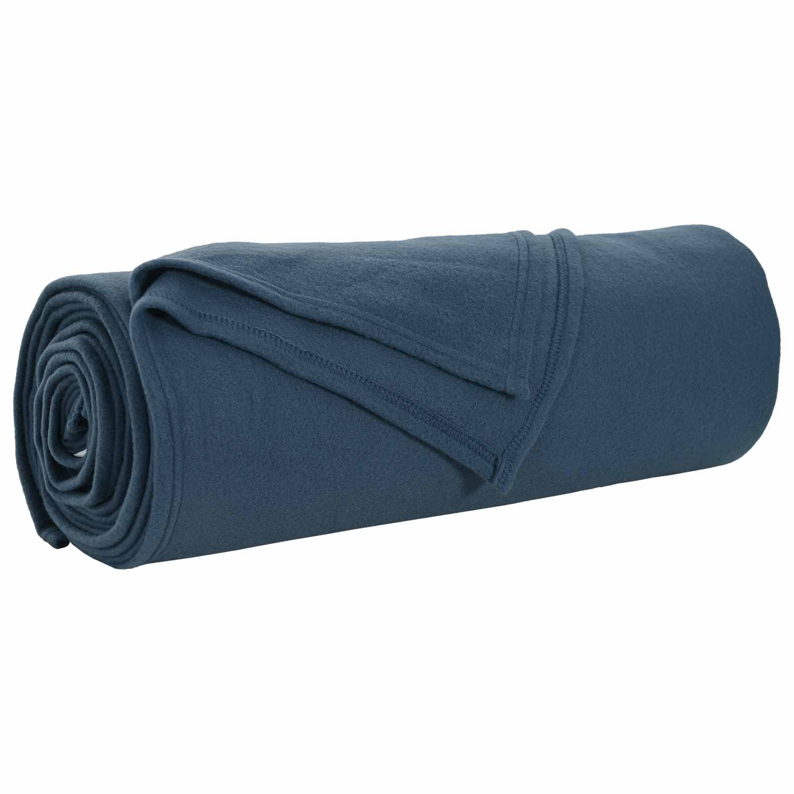 Vidaxx Überwurfdecke Marineblau 350 x 270 cm Fleece
