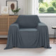 Vidaxl-Teppiche 6 Stück dunkelgrau 210 x 140 cm Fleece