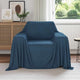 VidaXL Teppiche 6 Stück Marineblau 210 x 140 cm Fleece