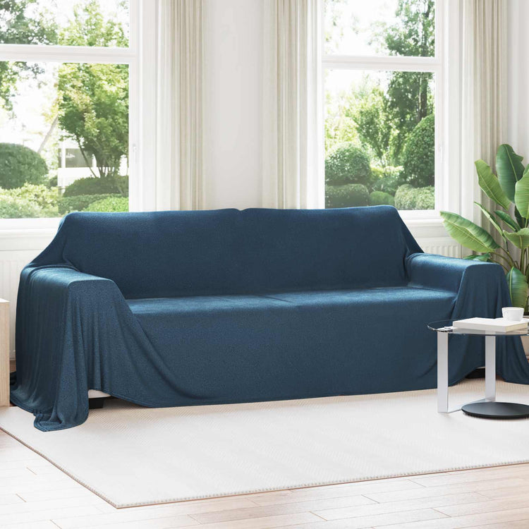VidaXL Teppiche 6 Stück Marineblau 350 x 270 cm Fleece