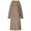 Vidaxl Decke Hoodie Kamel L Flanell
