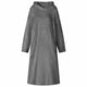 Vidaxl Decke Hoodie dunkelgrau s Flanell