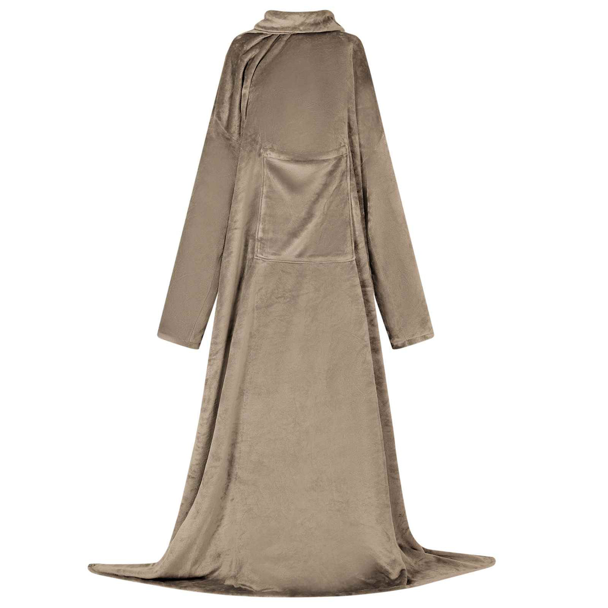 Vidaxl Decke Hoodie Kamel f Flanell
