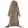 Vidaxl Decke Hoodie Kamel f Flanell