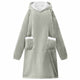 Vidaxx Decken-Hoodie grau mit Fleece und Flanell