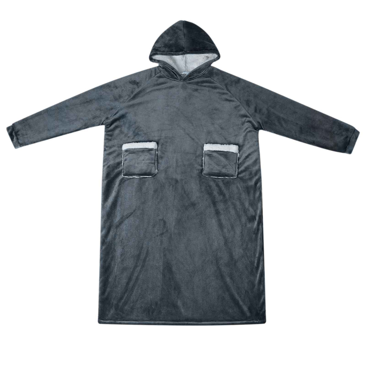 Vidaxx Decken-Hoodie Marineblau mit Fleece und Flanell