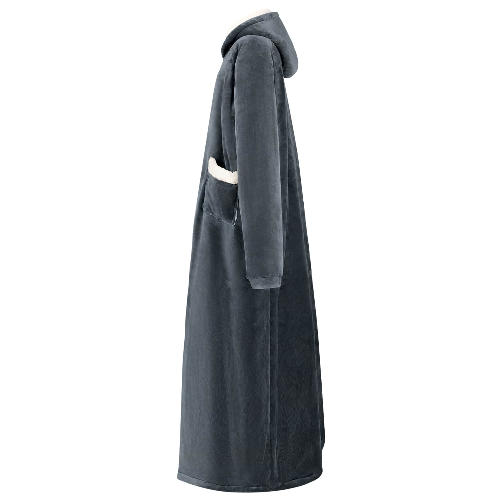 Vidaxx Decken-Hoodie Marineblau mit Fleece und Flanell