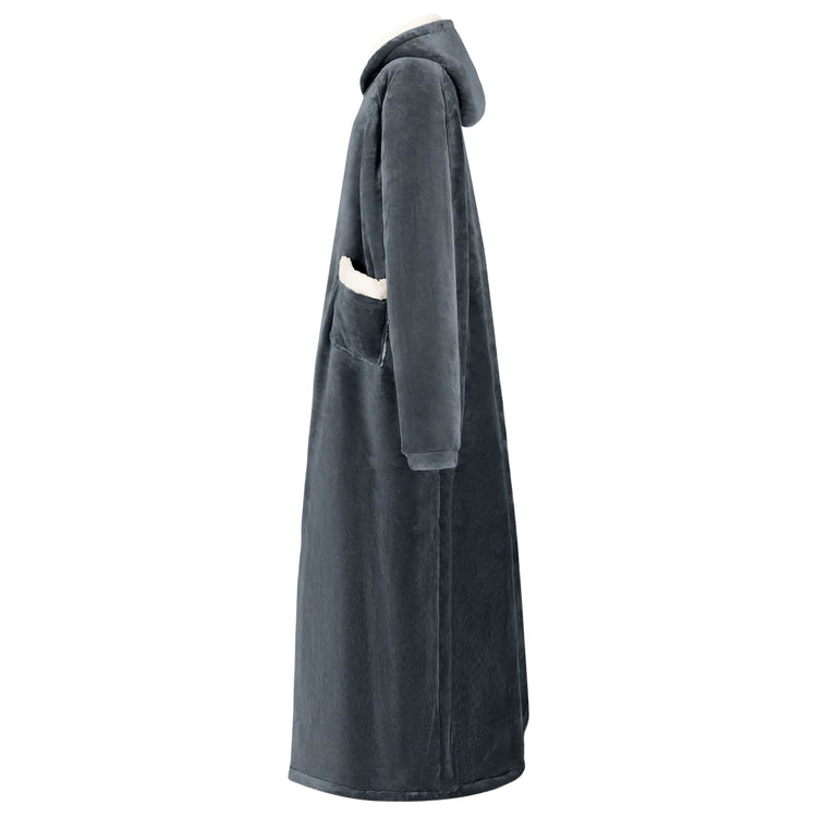 Vidaxx Decken-Hoodie Marineblau mit Fleece und Flanell