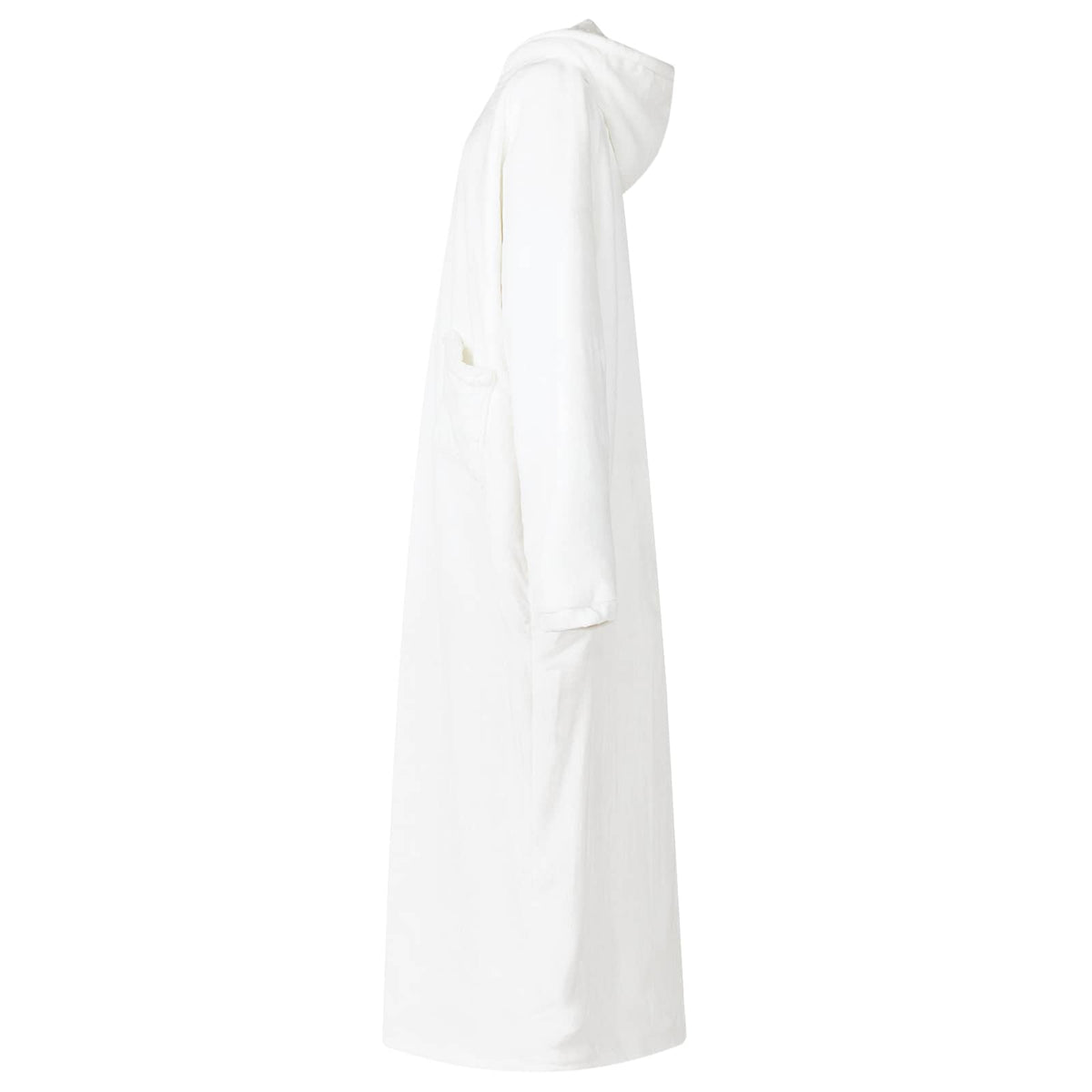Vidaxx Decken-Hoodie weiß mit Fleece und Flanell