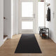 Vidaxl Teppichläufer Anthrazit 80 x 500 cm 100 % Polypropylen