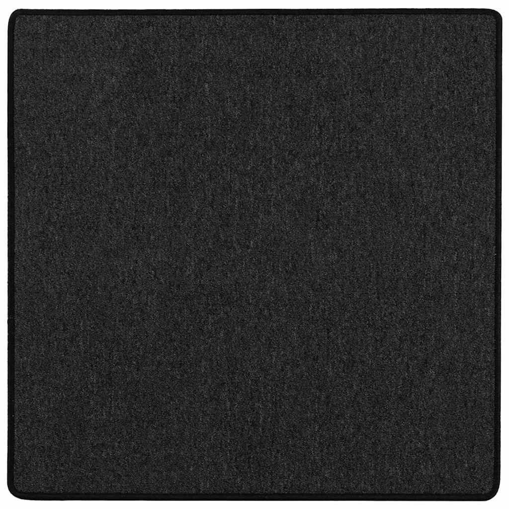 Vidaxl Teppichläufer Anthrazit 100 x 100 cm 100 % Polypropylen