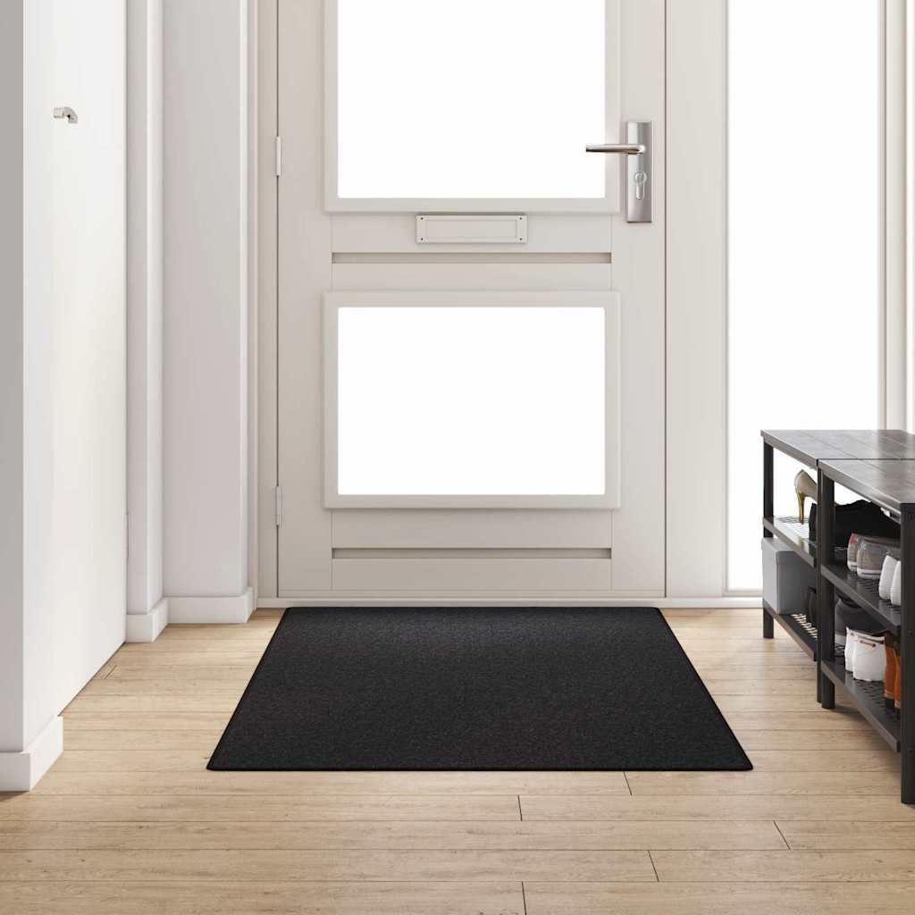 Vidaxl Teppichläufer Anthrazit 100 x 200 cm 100 % Polypropylen