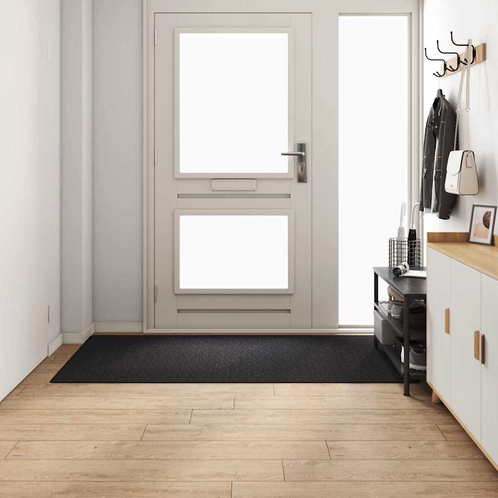 Vidaxl Teppichläufer Anthrazit 100 x 200 cm 100 % Polypropylen