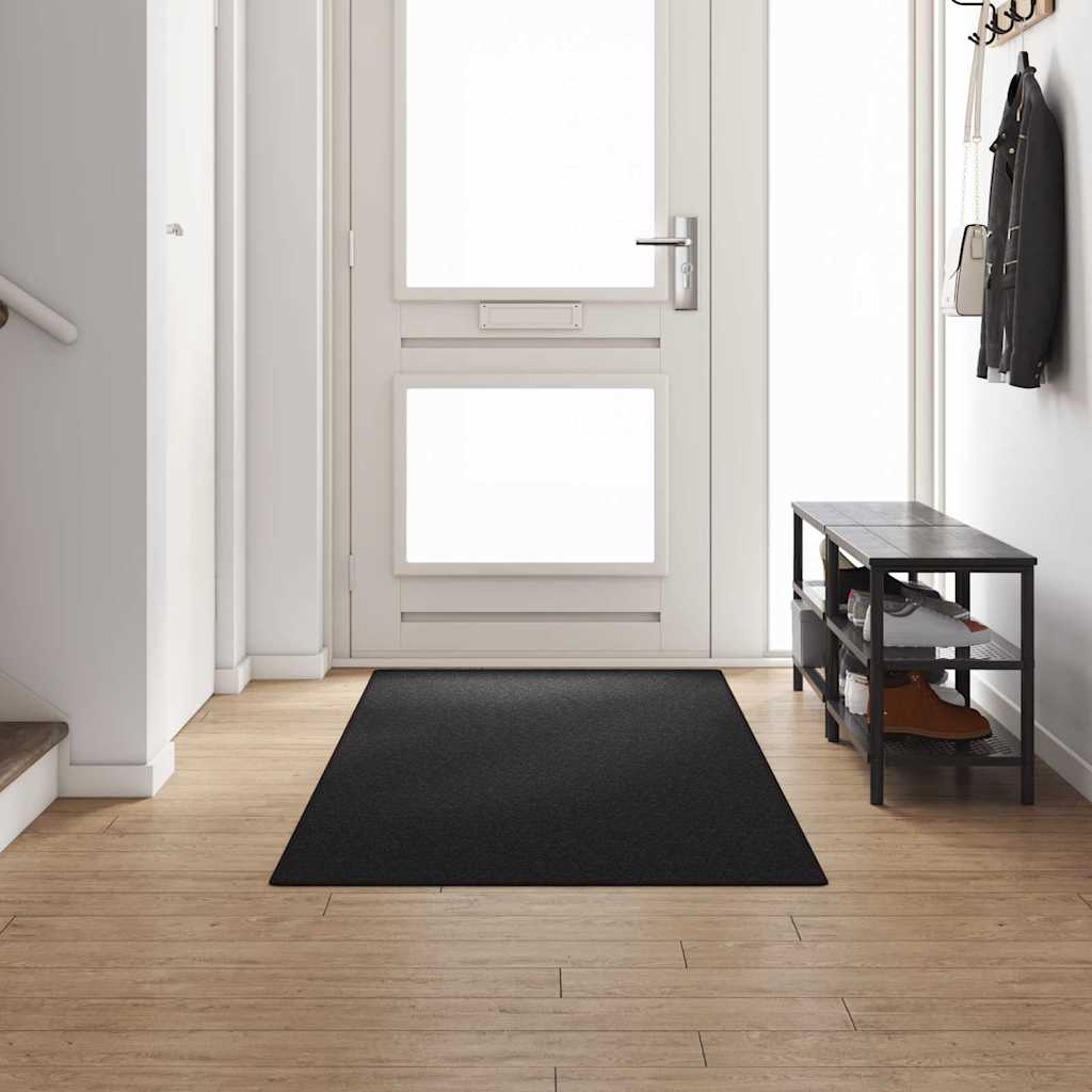 Vidaxl Teppichläufer Anthrazit 100 x 300 cm 100 % Polypropylen