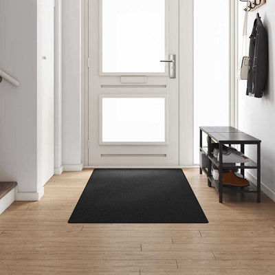 Vidaxl Teppichläufer Anthrazit 100 x 300 cm 100 % Polypropylen