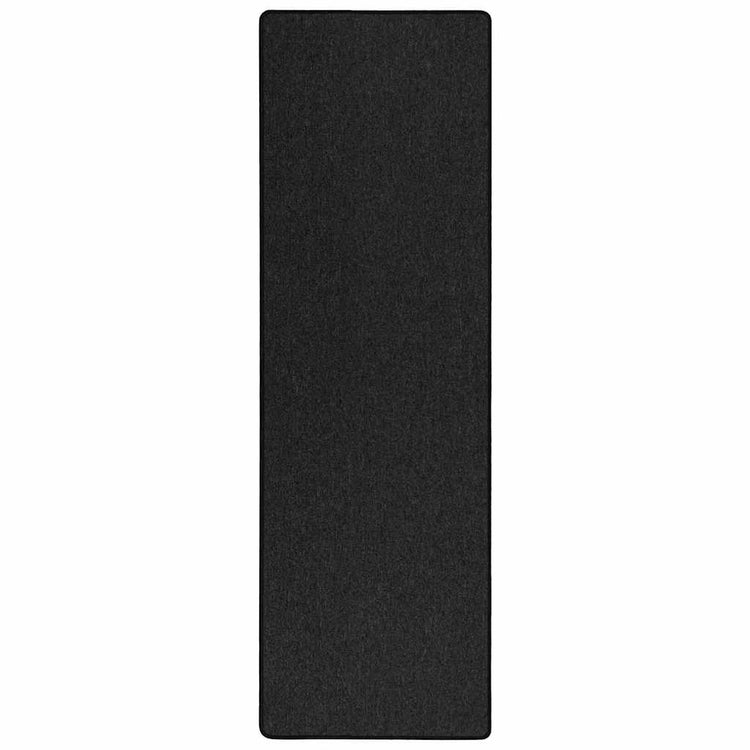 Vidaxl Teppichläufer Anthrazit 100 x 300 cm 100 % Polypropylen