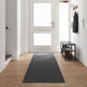 Vidaxl Teppichläufer dunkelgrau 80 x 500 cm 100 % Polypropylen