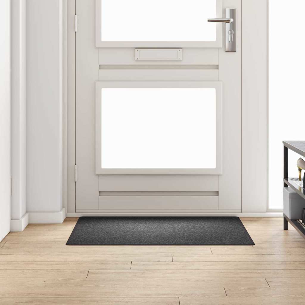 Vidaxl Teppichläufer dunkelgrau 100 x 100 cm 100 % Polypropylen