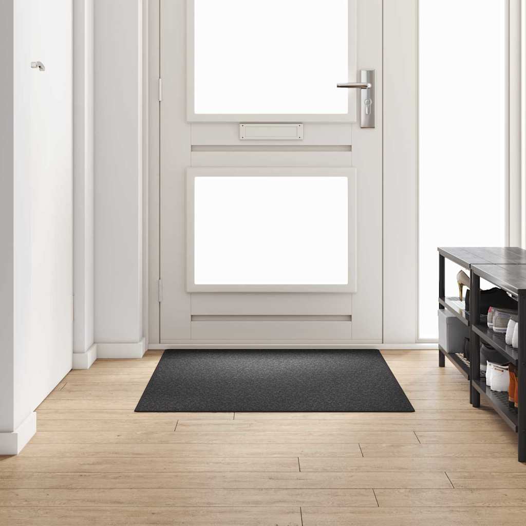 Vidaxl Teppichläufer dunkelgrau 100 x 150 cm 100 % Polypropylen