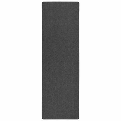 Vidaxl Teppichläufer dunkelgrau 100 x 250 cm 100 % Polypropylen