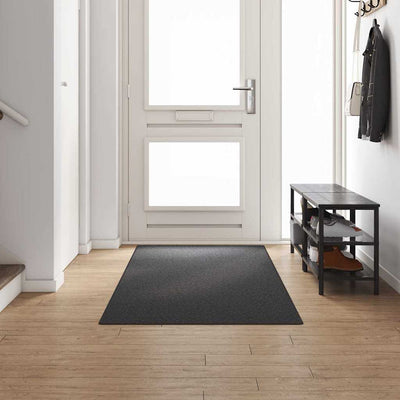 Vidaxl Teppichläufer dunkelgrau 100 x 300 cm 100 % Polypropylen