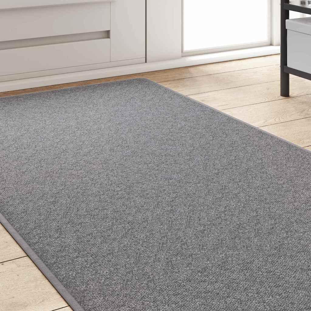 Vidaxl Teppichläufer hellgrau 80 x 500 cm 100 % Polypropylen