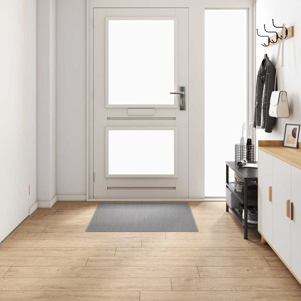 Vidaxl Teppichläufer hellgrau 100 x 100 cm 100 % Polypropylen