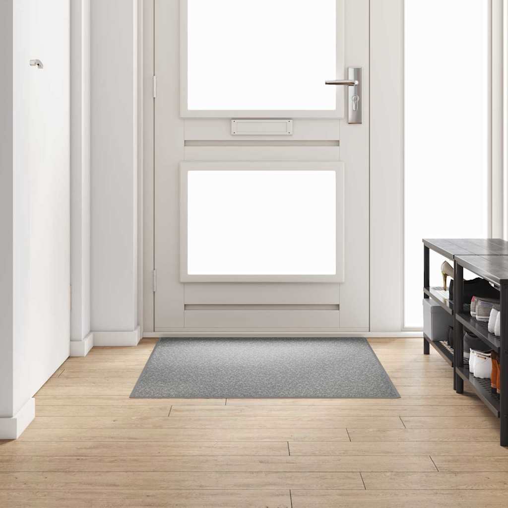 Vidaxl Teppichläufer hellgrau 100 x 150 cm 100 % Polypropylen