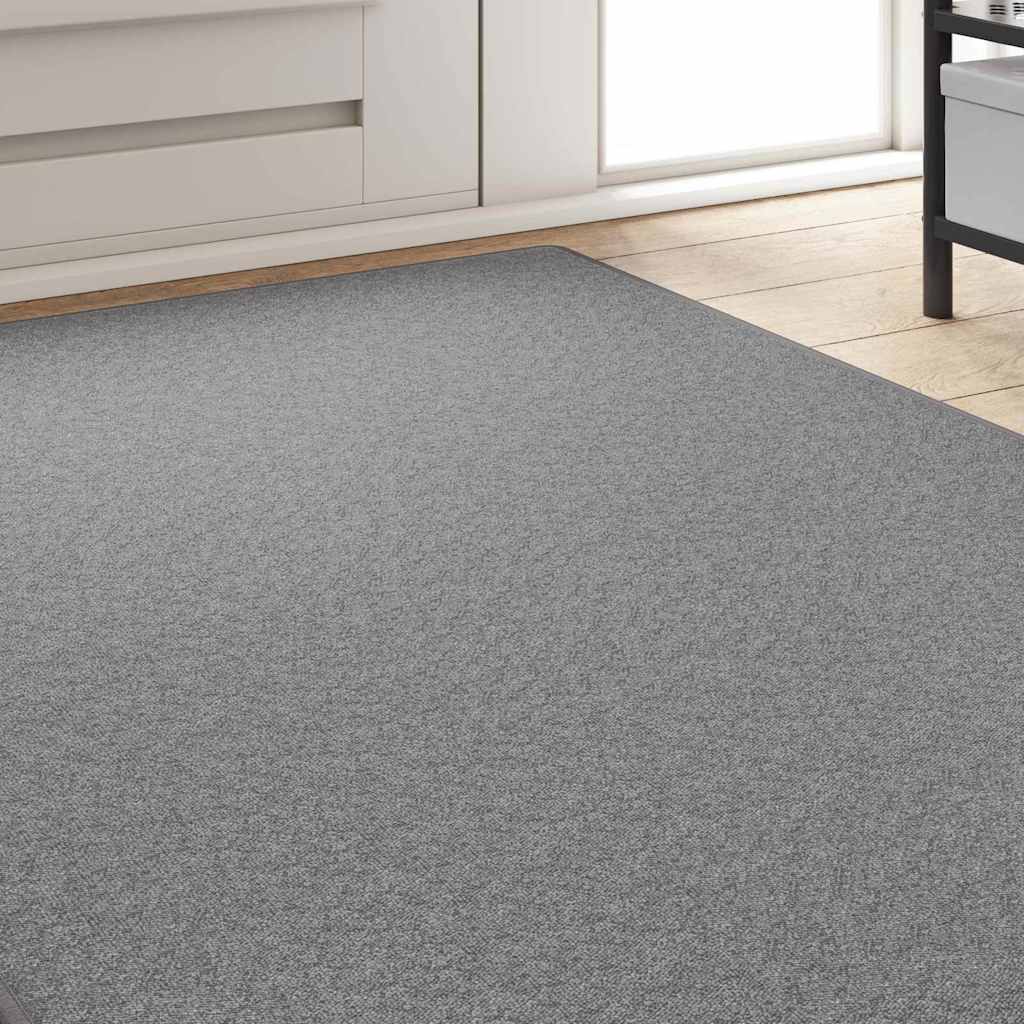 Vidaxl Teppichläufer hellgrau 100 x 250 cm 100 % Polypropylen