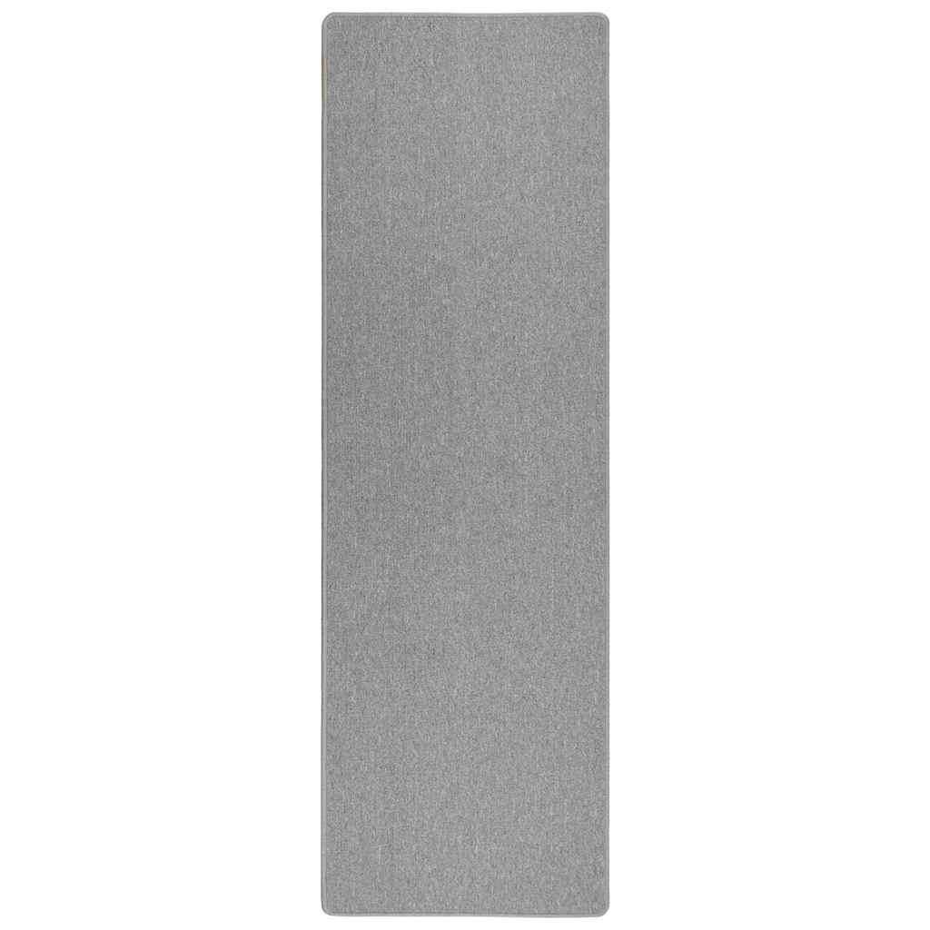 Vidaxl Teppichläufer hellgrau 100 x 250 cm 100 % Polypropylen