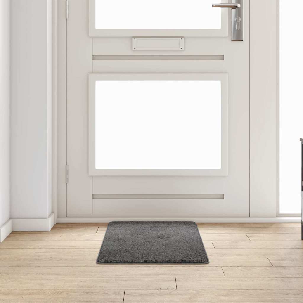 Vidaxx Teppichläufer grau 50 x 100 cm 100 % Polypropylen-Tuft