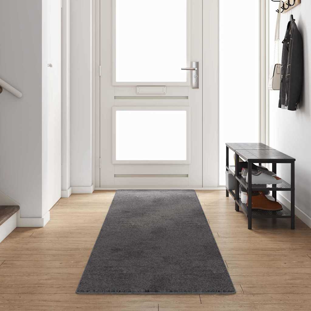 Vidaxx Teppichläufer grau 80 x 400 cm 100 % Polypropylen-Tuft