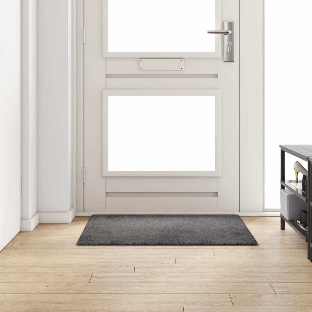 Vidaxx Teppichläufer grau 100 x 100 cm 100 % Polypropylen-Tuft