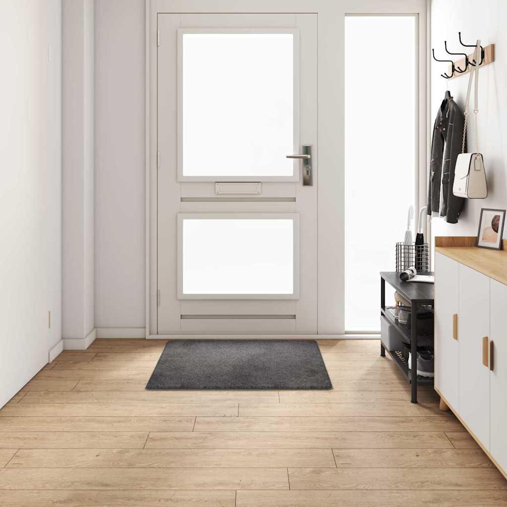 Vidaxx Teppichläufer grau 100 x 100 cm 100 % Polypropylen-Tuft