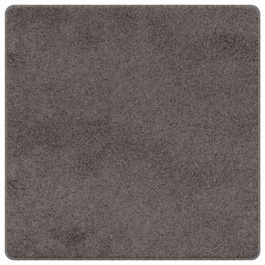 Vidaxx Teppichläufer grau 100 x 100 cm 100 % Polypropylen-Tuft