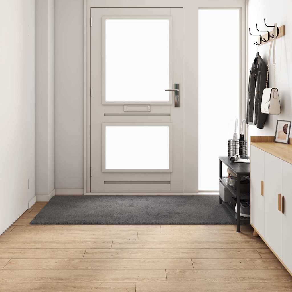 Vidaxx Teppichläufer grau 100 x 200 cm 100 % Polypropylen-Tuft