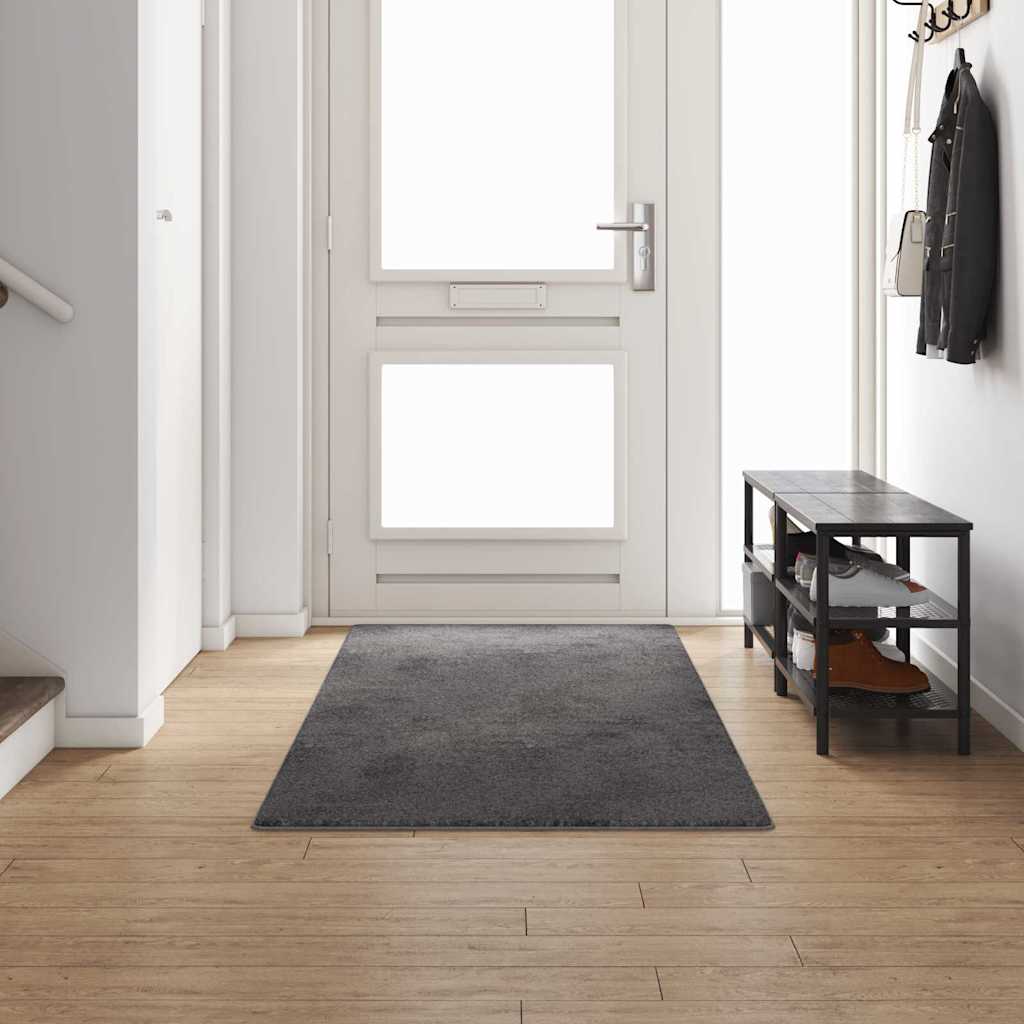 Vidaxx carpet runner gray 100 x 300 cm 100% polypropylene tuft