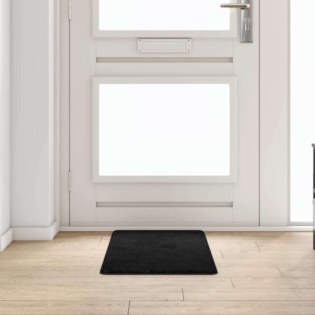 Vidaxx Teppichläufer Schwarz 50 x 100 cm 100 % Polypropylen-Tuft