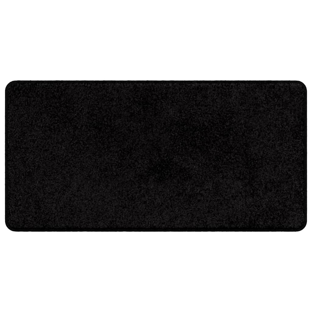 Vidaxx Teppichläufer Schwarz 50 x 100 cm 100 % Polypropylen-Tuft